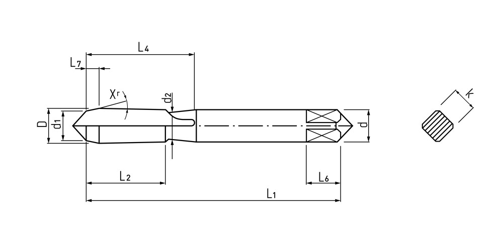 Standard design of threading tools 